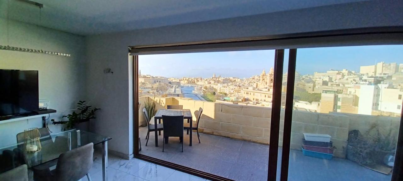 The View Penthouse Daire Cospicua Dış mekan fotoğraf