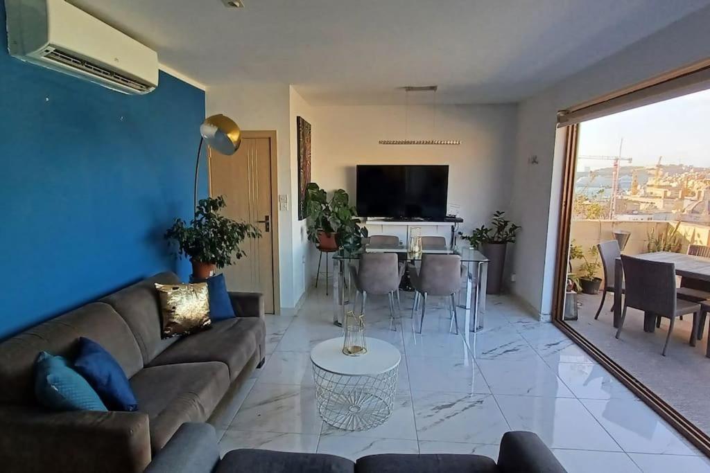 The View Penthouse Daire Cospicua Dış mekan fotoğraf