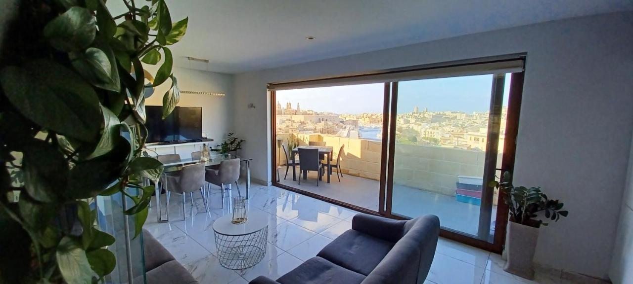 The View Penthouse Daire Cospicua Dış mekan fotoğraf