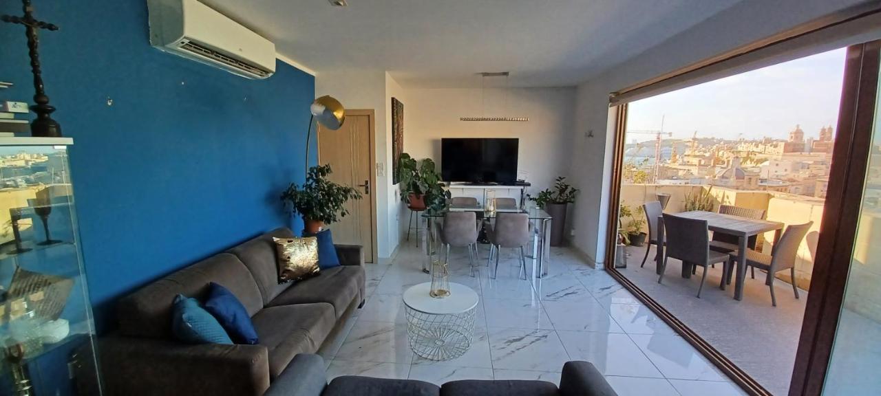 The View Penthouse Daire Cospicua Dış mekan fotoğraf
